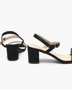 Best Sandały damskie na słupku w kolorze m Usopi Buty Na Wielkie Wyjście|Sandały Na Słupku