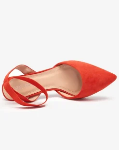 Sale Sandały damskie na słupku w kolorze m Brossi Buty Na Wielkie Wyjście|Klasyczne