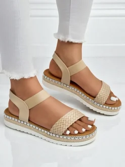 Sandały damskie Bellavia Sandały Płaskie