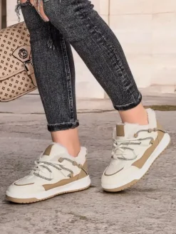 Sneakersy damskie z ociepleniem Esioo Damskie Sneakersy|Ocieplane