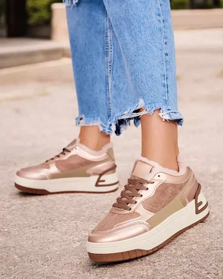 Sale Sneakersy damskie z ociepleniem Garres Damskie Ocieplane|Sneakersy