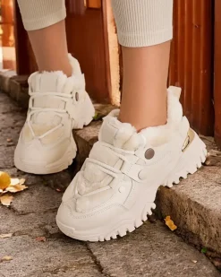 Best Sneakersy damskie z ociepleniem Poriomo Damskie Ocieplane|Sneakersy