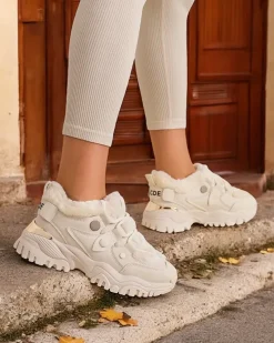 Best Sneakersy damskie z ociepleniem Poriomo Damskie Ocieplane|Sneakersy