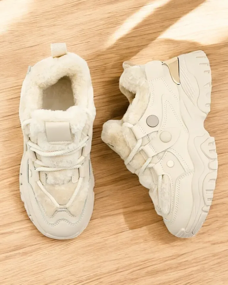 Best Sneakersy damskie z ociepleniem Poriomo Damskie Ocieplane|Sneakersy