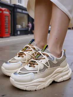 Sneakersy damskie na grubszej podeszwie Teresii Damskie Sneakersy