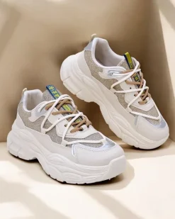 Sneakersy damskie na grubszej podeszwie Teresii Damskie Sneakersy