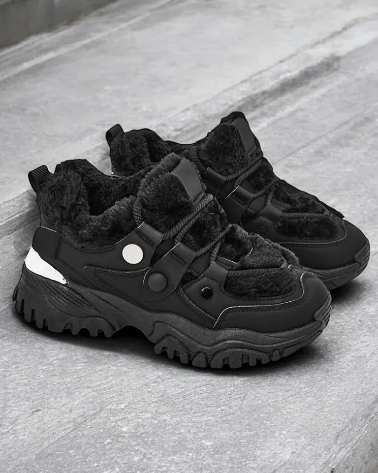 Best Sneakersy damskie z ociepleniem Poriomo Damskie Ocieplane|Sneakersy