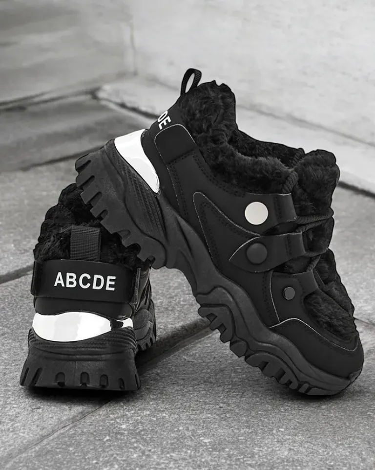 Best Sneakersy damskie z ociepleniem Poriomo Damskie Ocieplane|Sneakersy