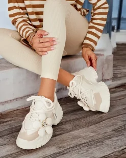 Sneakersy damskie na platformie Bereya Damskie Sneakersy