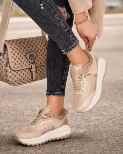 Discount Sneakersy damskie z ociepleniem Ruffi Damskie Ocieplane|Sneakersy