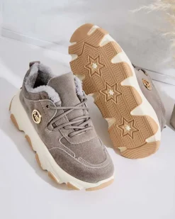 Sale Sneakersy damskie z ociepleniem Caromi Damskie Ocieplane|Sneakersy