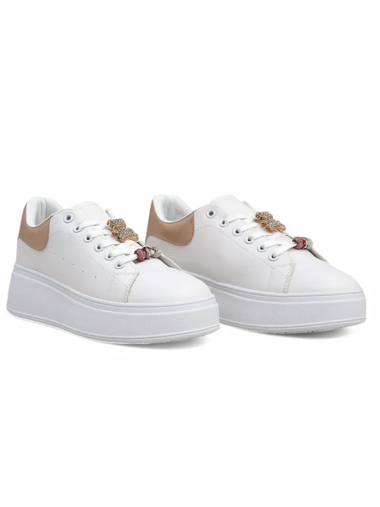 Sneakersy damskie na platformie Nendal Damskie Sneakersy