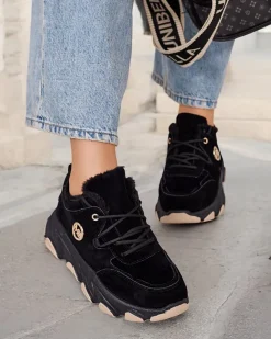 Best Sneakersy damskie z ociepleniem Caroves Damskie Ocieplane|Sneakersy