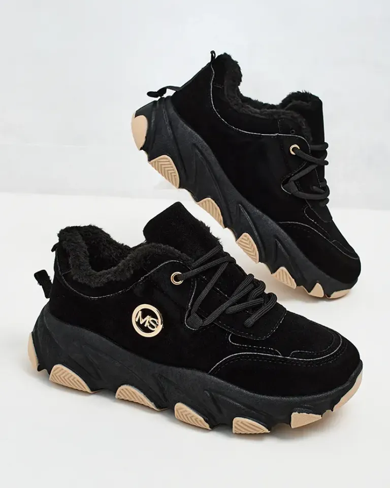 Best Sneakersy damskie z ociepleniem Caroves Damskie Ocieplane|Sneakersy