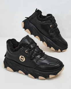 Clearance Sneakersy damskie z ociepleniem Aronni Damskie Ocieplane|Sneakersy