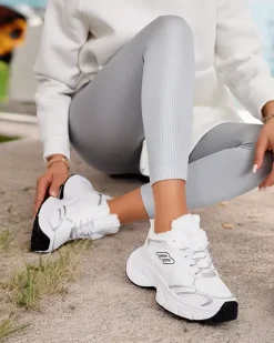 Outlet Sneakersy damskie z ociepleniem Cimen Damskie Ocieplane|Sneakersy