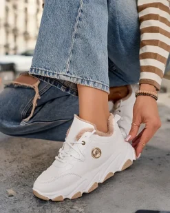 Best Sneakersy damskie z ociepleniem Aronni Damskie Ocieplane|Sneakersy