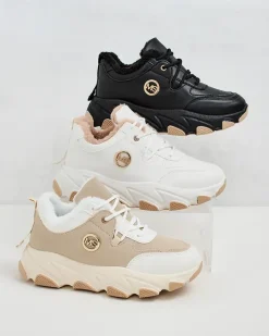 Best Sneakersy damskie z ociepleniem Aronni Damskie Ocieplane|Sneakersy