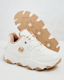 Best Sneakersy damskie z ociepleniem Aronni Damskie Ocieplane|Sneakersy