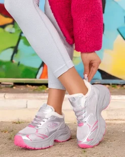 Sneakersy damskie z ociepleniem Cimen Damskie Ocieplane|Sneakersy