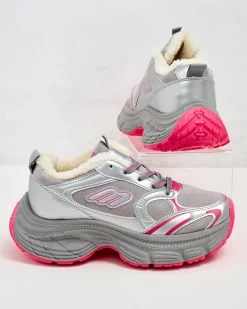 Sneakersy damskie z ociepleniem Cimen Damskie Ocieplane|Sneakersy