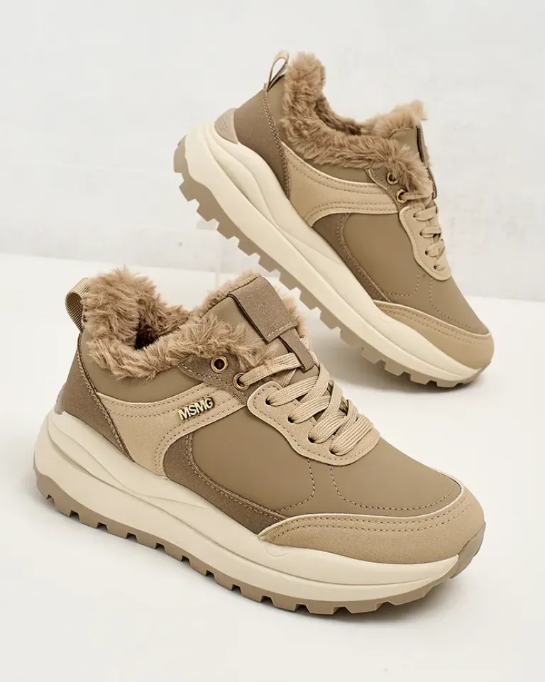 Sale Sneakersy damskie z ociepleniem Zoru Damskie Ocieplane|Sneakersy