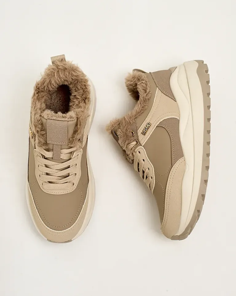 Sale Sneakersy damskie z ociepleniem Zoru Damskie Ocieplane|Sneakersy