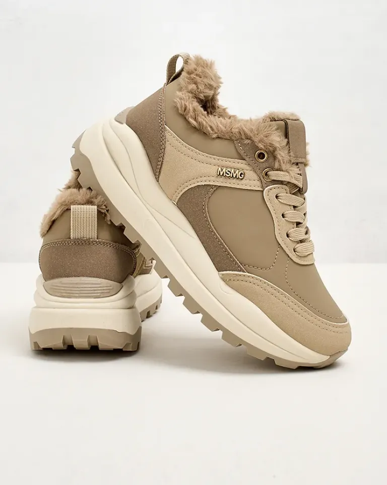 Sale Sneakersy damskie z ociepleniem Zoru Damskie Ocieplane|Sneakersy