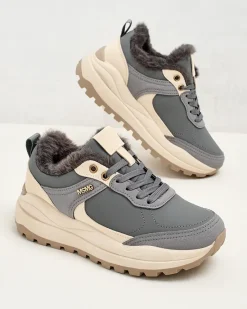 Clearance Sneakersy damskie z ociepleniem Zoru Damskie Ocieplane|Sneakersy