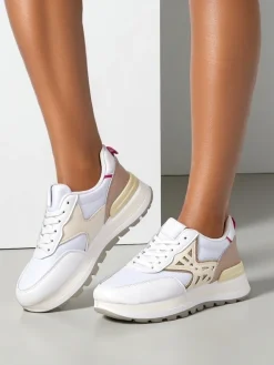 Sneakersy damskie z brokatem Senues Damskie Sneakersy