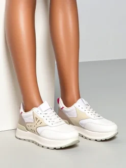 Sneakersy damskie z brokatem Senues Damskie Sneakersy