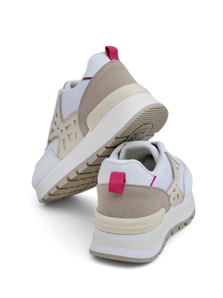 Sneakersy damskie z brokatem Senues Damskie Sneakersy