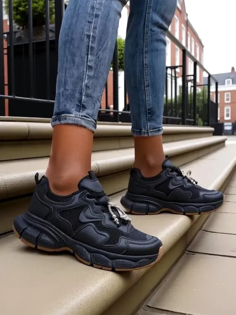 Best Sneakersy damskie Lottotes Damskie Sneakersy