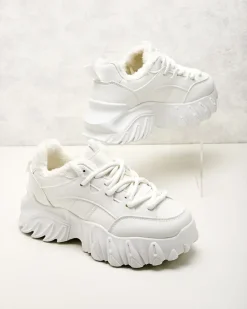 Hot Sneakersy damskie z ociepleniem Wonfi Damskie Ocieplane|Sneakersy