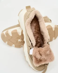 Hot Sneakersy damskie z ociepleniem Caroz Damskie Ocieplane|Sneakersy