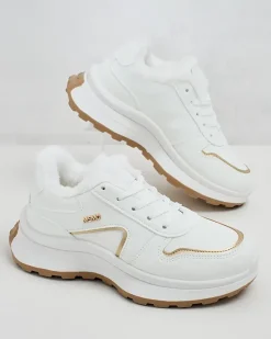 Outlet Sneakersy damskie z ociepleniem Ronniz Damskie Ocieplane|Sneakersy