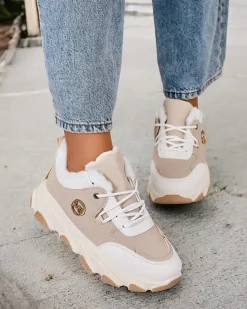 Best Sneakersy damskie z ociepleniem Aronni Damskie Ocieplane|Sneakersy