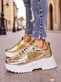 Best Sneakersy damskie Mirto Damskie Sneakersy