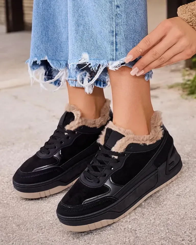 Sale Sneakersy damskie z ociepleniem Garres Damskie Ocieplane|Sneakersy