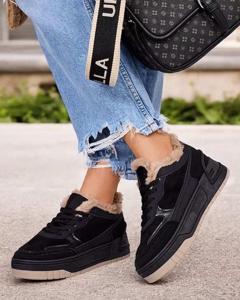 Sale Sneakersy damskie z ociepleniem Garres Damskie Ocieplane|Sneakersy