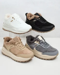 Best Sneakersy damskie z ociepleniem Ruffi Damskie Ocieplane|Sneakersy
