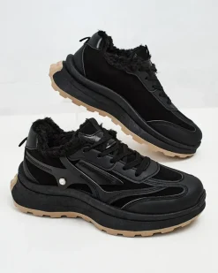 New Sneakersy damskie z ociepleniem Terib Damskie Ocieplane|Sneakersy