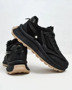 New Sneakersy damskie z ociepleniem Terib Damskie Ocieplane|Sneakersy