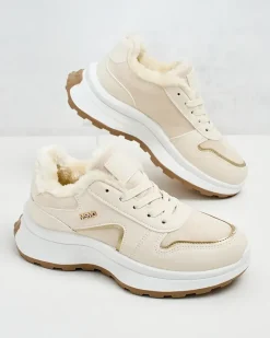 Discount Sneakersy damskie z ociepleniem Ronniz Damskie Ocieplane|Sneakersy