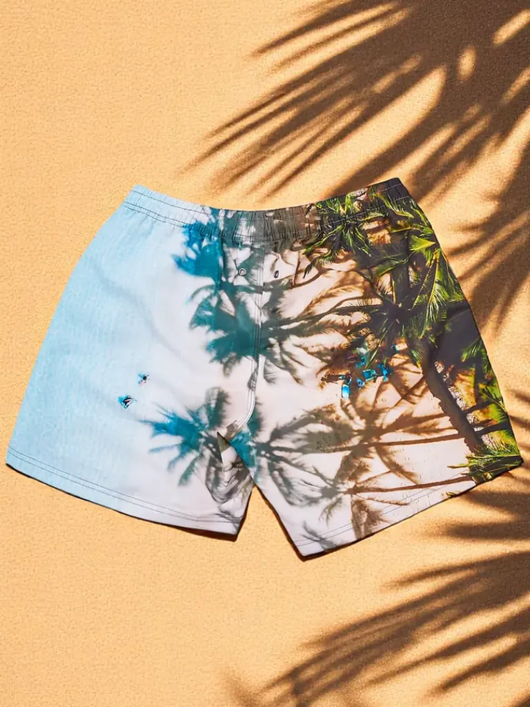 Hot Sportowe męskie krótkie spodenki z ochronną siateczką Spodnie