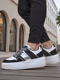 Outlet Sportowe sneakersy damskie na platformie Gevigos Damskie Sneakersy