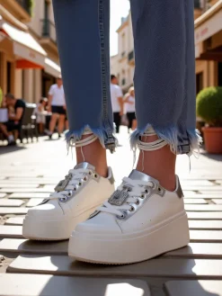 Outlet Sportowe sneakersy damskie Kisoffi Damskie Sneakersy