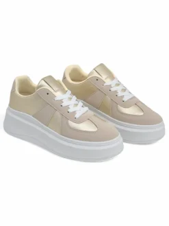 Best Sportowe sneakersy damskie na platformie Safirrat Damskie Sneakersy