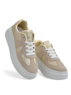 Best Sportowe sneakersy damskie na platformie Safirrat Damskie Sneakersy