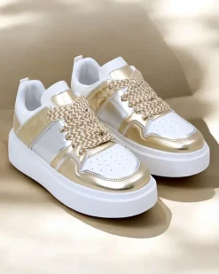 Discount Sportowe sneakersy damskie na platformie Gevigos Damskie Sneakersy